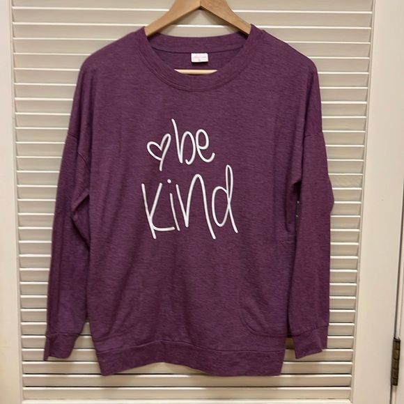 “Be Kind” Tee Shirt in Purple, Size Small, GUC - Picture 13 of 14